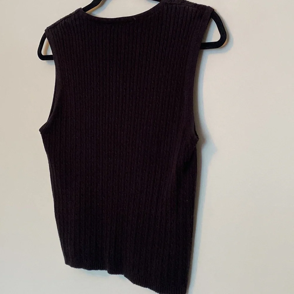 Splendor! Small Navy Vest - Picture 3 of 3